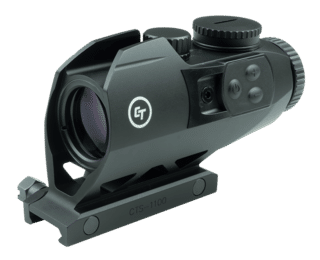 Crimson Trace Electronic Sight with Illuminated Red BDC Reticle features a 3.5X magnification